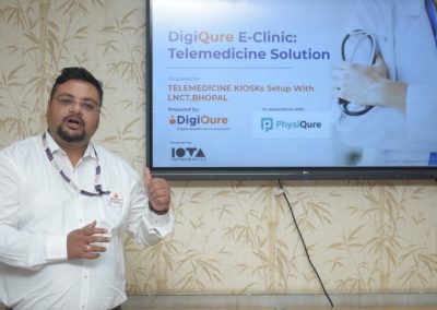 digiqure e-clinic presentation about teleclinic solutions